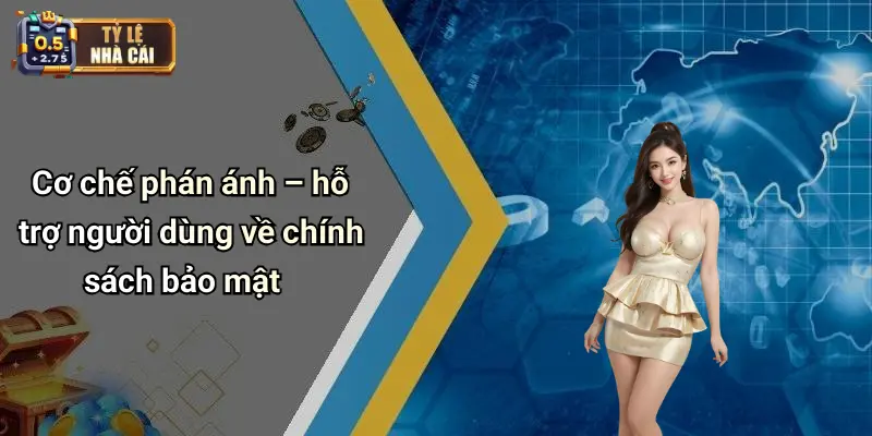 Cơ chế phán ánh – hỗ trợ người dùng về chính sách bảo mật