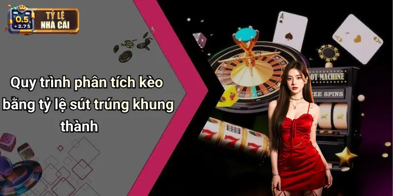Quy trình phân tích kèo bằng tỷ lệ sút trúng khung thành