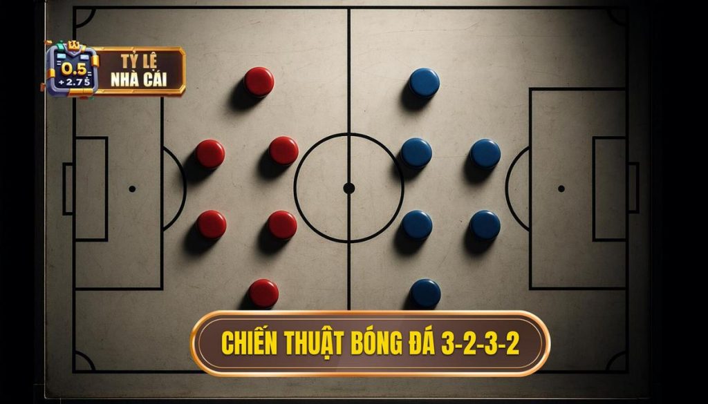 Chiến thuật bóng đá 3-2-3-2