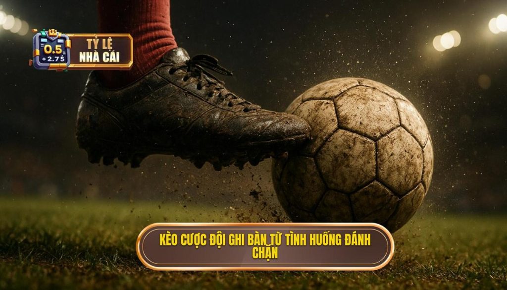 Kèo cược đội ghi bàn từ tình huống đánh chặn