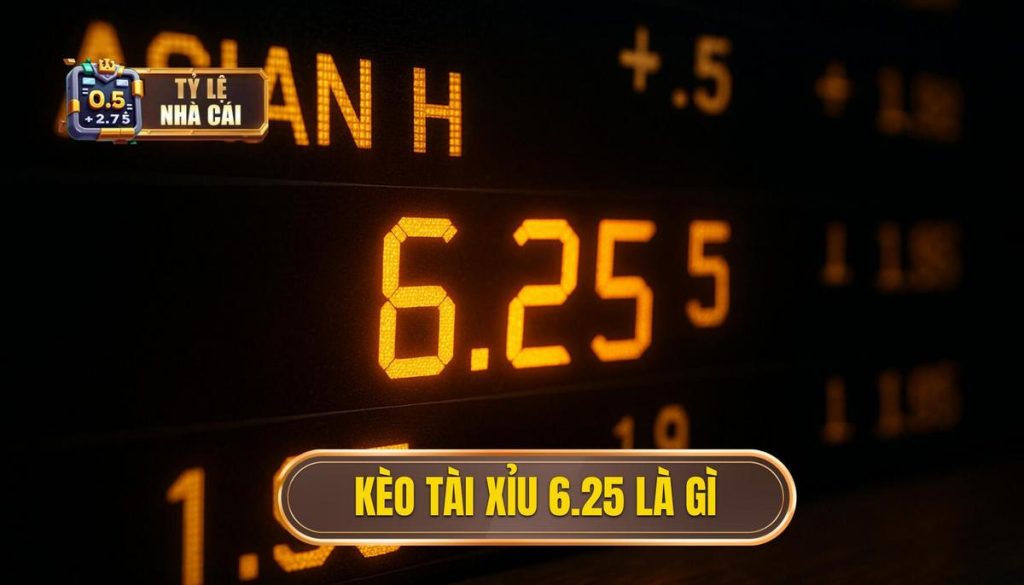 Kèo tài xỉu 6.25 là gì