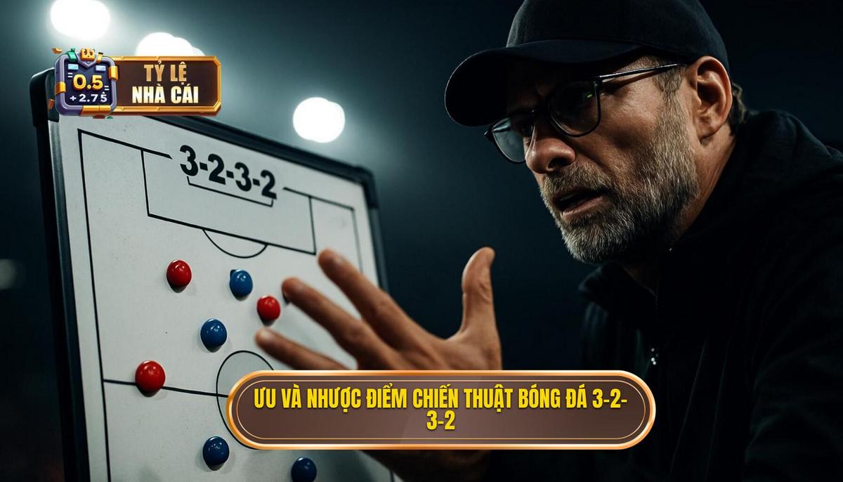 Ưu và Nhược điểm Khi Triển khai Chiến thuật bóng đá 3-2-3-2