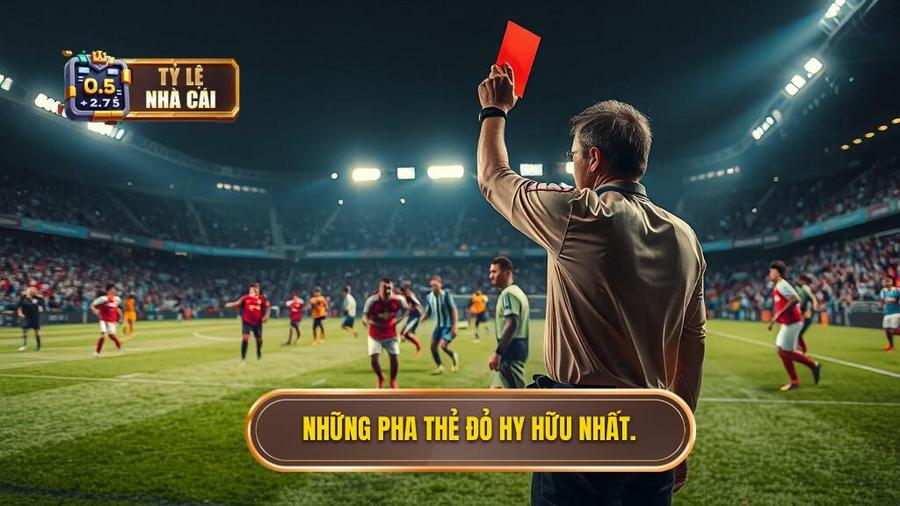 3. Những pha thẻ đỏ hy hữu nhất.
