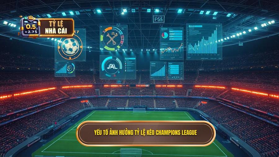 Phân tích đa chiều: Các yếu tố tác động đến tỷ lệ kèo Champions League