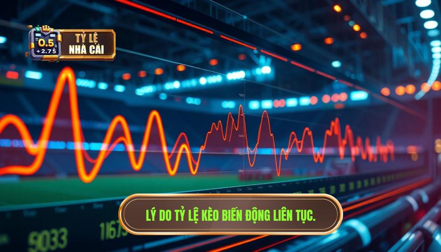 Tại sao tỷ lệ nhà cái lại thay đổi liên tục khi trận đấu đang diễn ra?