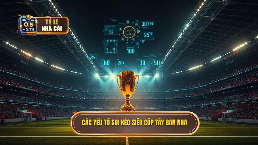 Yếu tố ảnh hưởng đến Kèo cược siêu cúp Tây Ban Nha